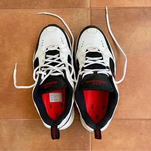 EUC Nike Air Monarch mens court shoes, size 9